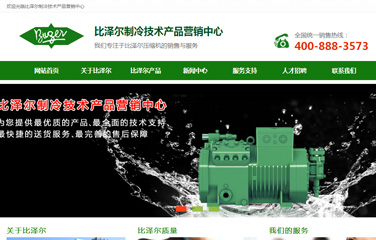 深圳制冷空调网站,龙华制作压缩机网站公司